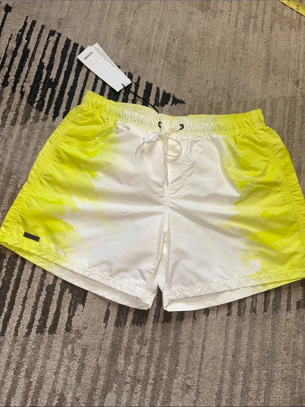 Sundek Golden Wave limited edition tie-dye swim trunks NWT M